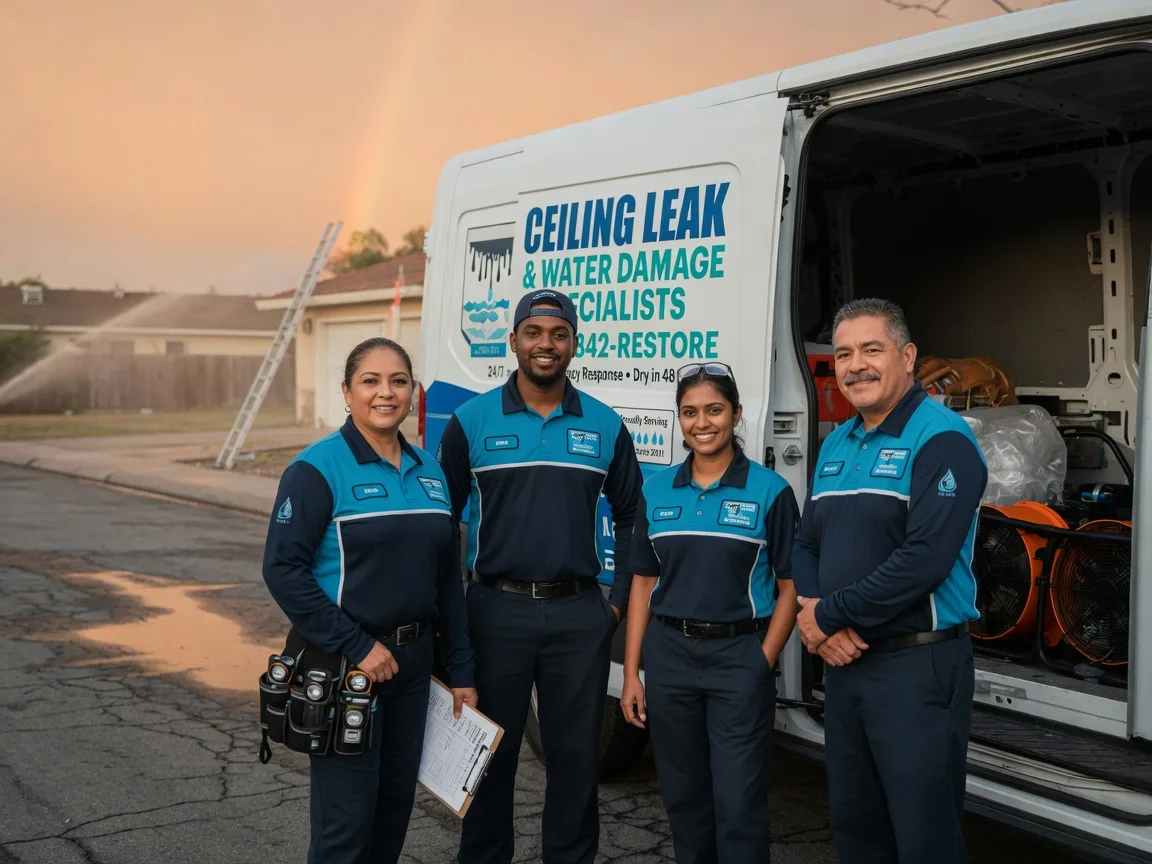 Ceiling Leak Cleanup company in Rockland, MI