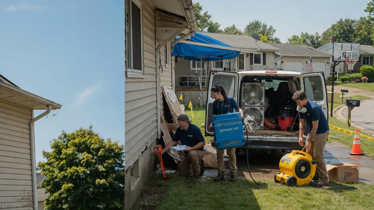 Ceiling Leak Cleanup in Rockland, MI near me